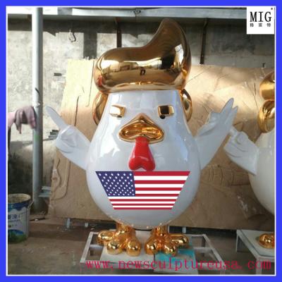 China Public special attraction American President Donald trump statue in outdoor plaza for sale