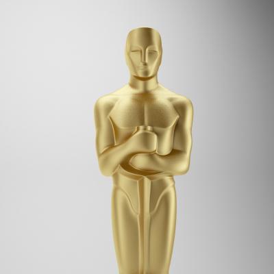 China 90h Oscar Academy Award most memorable statues for sale with golden fiberglass as movie celebrating party celebration for sale