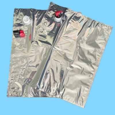 China 1L/2L/3L/5L/10L/20L Food Grade Plastic Bags Water/Coffee/Beer/Cream/Beverage Moisture Proof Customizable Collapsible Liquid Packaging Container for sale