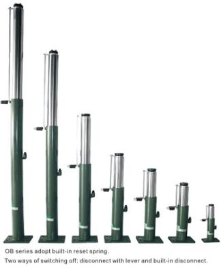 China Hydraulic Elevator Oil Buffer ,100-860mm Plunger Stroke for sale