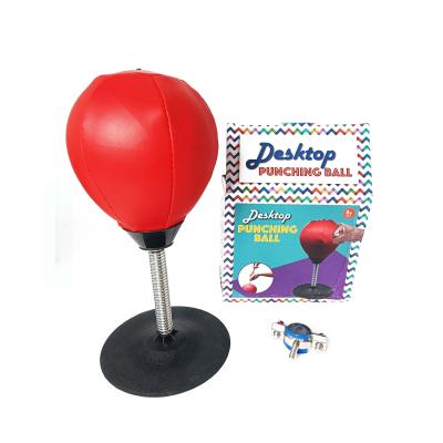 China Boxing Stand Up Trainer Punching Ball Speed Stand Double Bladder End Game Punching Ball Stand Desktop Trainning Homme for sale