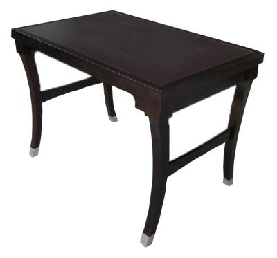 China HPL top with solid wood edge writing desk for hotel bedroom furniture,hospitality casegoods for sale