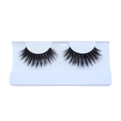 China Whole Sale Natural Long Factory Lashes Handmade 3D Mink Lashes Private Label False Eyelash Hand Crafted Lashes for sale