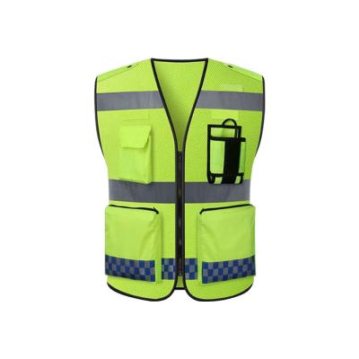 China With Reflective Strip reflective safety clothing reflective jackets hi vis traffic security construction high visibility reflective safety vest for sale
