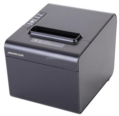 China Black And White Thermal Printer AK-3080 POS 250mm/s High Print Speed 80mm for sale