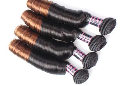 China Durable Beauty 16 Inch Indian Virgin Hair Extensions Two Tone Color for sale