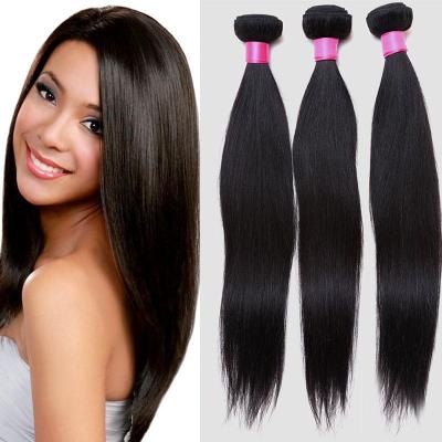 China Silky Straight Indian Hair Weave / Long Remy Hair Extensions No Lice for sale