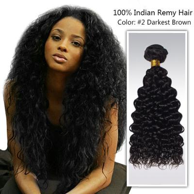 China 18 inch soft virgin indian remy hair / Unprocessed Human Hair Bundles for sale