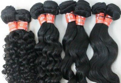 China Grade 7A Natural Color 100 Indian Human Hair Weave With Body Wave for sale