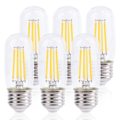 China Edison Vintage 2700K Residential Soft Light T32 4W LED Filament Tubular Bulb Lights Lighting Led for sale