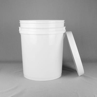 Κίνα 5 γαλόνι 20L γύρω από το πλαστικό προσαρμοσμένο υλικό λογότυπο κάδων PP προς πώληση