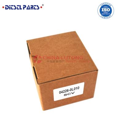 China high quality Fuel Pump Suction Control SCV Valve 04226-0L010 294200-0040 Car Fuel Pump Common Rail Scv Suction Control Valve for Toyota Hilux 2kd for sale