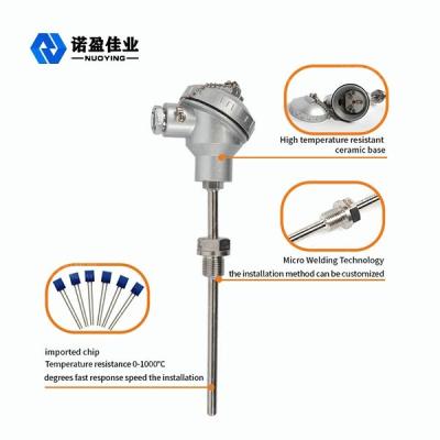China Pt1000 Pt1000 Pt100 RTD steam industrial thermometer Digital temperature Thermocouple probe Temperature sensor transducer transmitter for sale