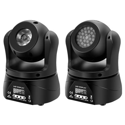China Easy Installation Mini RGBW LED Belt Beam Laser Moving Head Lights With 15 Ch DMX Sound Control For Bar Club Party Disco Show for sale