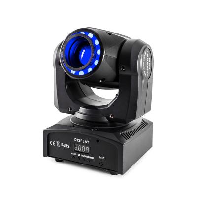 China Easy Installation Gobo Moving Speed Dmx512 Stage Lighting 60W DJ Sharpy White Led Beam Light for sale
