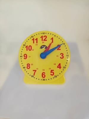 China Children Learning Clock Injection Molding Part Completed Unit With Two Pointers for sale