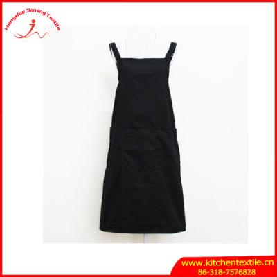 China Eco-friendly 100% Color Man Woman Fabric Three Pocket Apron Workshop Fabrics for sale