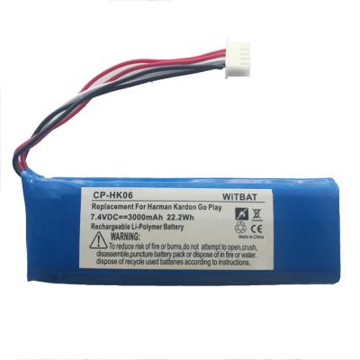 China Consumer Electronics 7.4V Lipo Battery For Harman Kardon Go Play Wireless Speaker Battery for sale