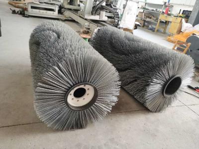 China Main Cylinder Broom Dulevo 5000 Sweeping Brush With Steel Wire Mixed PP China for sale