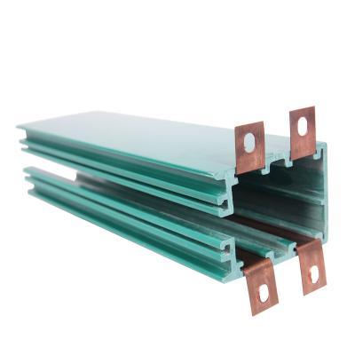China Cranes Hfp56 3 Poles 4 Poles Tubular Crane Power Rail Enclosed Conductor Bar System for sale