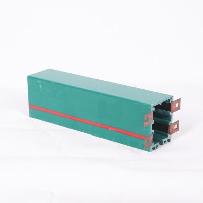 China Cranes 3 Poles 4 Poles Power Rail Collector Busbar Enclosed Multiple Conductor System for sale