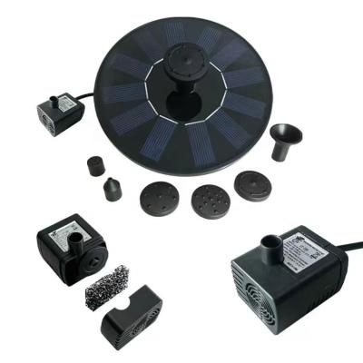 중국 1.2 W 태양 분수 펌프는 800mAh 배터리 태양 버드 배쓰 분수에서 설립되었습니다 판매용