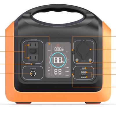Cina automobile di 24V 4A che fa pagare il generatore di campeggio all'aperto 600W della Banca portatile di energia solare in vendita
