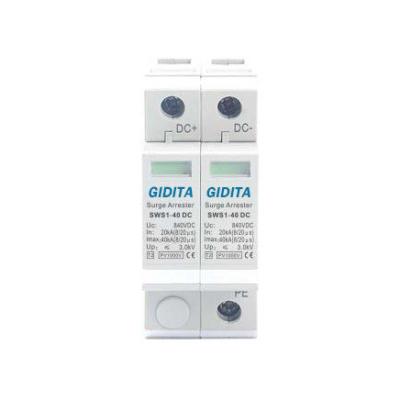 Cina IP20 DC 1000V 5-10KA SPD 2P Surge Protector in vendita
