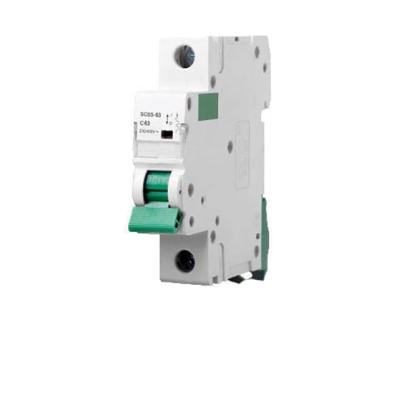 Cina High Quality electrical DC single double pole 1P 2P 3P 4P 40-125A 1A 2A 3A 4A 3 phase MCB mini circuit breakers in vendita