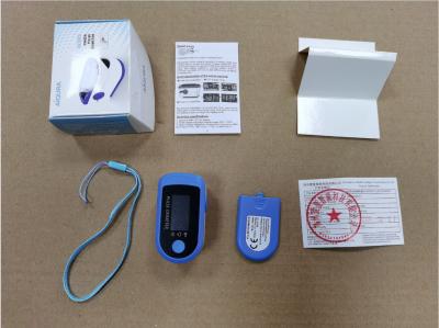 China Measured Digital Fingertip Pulse Oximeter Spo2 Oxy Meter Rate Record for sale
