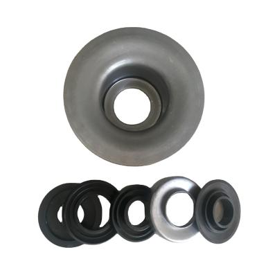 China Factory Belt Conveyor Roller Parts Stamping Bearing Steel Bearing and Anti-fire Labyrinth Seal for sale