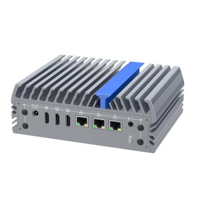 Китай Промышленный компьютер без вентилятора 12th Intel Core I7 Mini PC без вентилятора продается