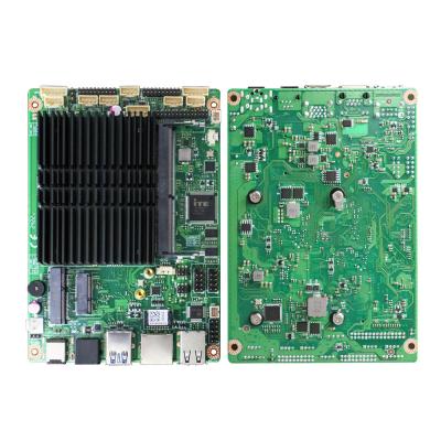 China N5095 3.5 Inch Motherboard 2 Rs232 X86 One Network Port Mini Pc Motherboard for sale