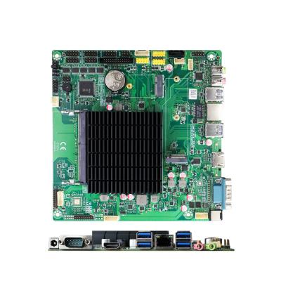 중국 인텔 UHD 그래픽과 10 개의 USB 포트를 갖춘 산업 자동화 트리플 디스플레이 팬리스 미니 Itx 메인보드 판매용
