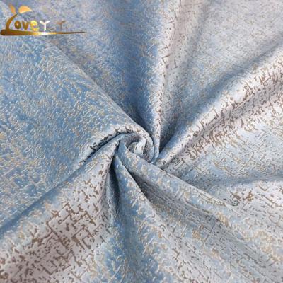 China Antistatic 100% Polyester Tanned Velvet Sofa Fabric for sale