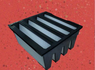 China ABS Frame MERV 13 Hepa Media Filter , Pocket Bag Filter For HVAC System for sale