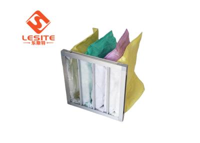 China Estructura única abierta del filtro de bolso del bolso el 85% Hepa del consumo de energía baja en venta