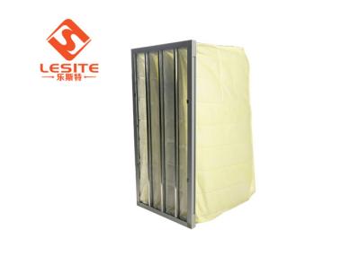 China Eficacia de la filtración del filtro de Hepa de la fibra de vidrio del uso F5 F6 F7 del recinto limpio alta en venta