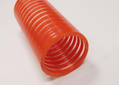 Cina PVC su misura tubo flessibile di scarico e di aspirazione di rinforzo elica flessibile nel colore rosso in vendita