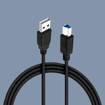 China High Temperature Resistance Quality Usb 3.0 Printing Cable Type A Male To Type B Male Double Shielded Usb 3.0 Printer Cable for sale