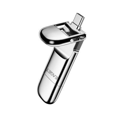 China Type-C Ultra High Speed New Arrival EAGET SU10 Pendrive 1TB 128GB 256G 512G USB3.1 Ultra High Speed Solid State Encrypted Flash Drive for sale
