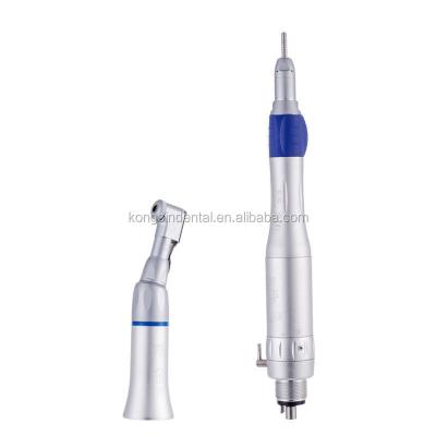 China Metal Key Type Low Speed Dental Hand Piece With Contra Angle, Air Motor, Straight for sale