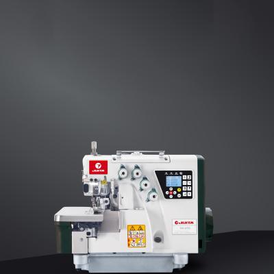 China Garment Shops Juita Brand JTV6UT Computer Intelligent High Speed Overlock With Automatic Trimmer Sewing Machine for sale