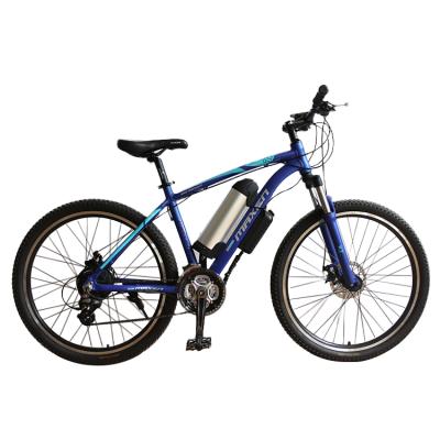 China 26 Inch 21 Speed Economical Aluminum Alloy MTB Bicycle Electric Bike for sale