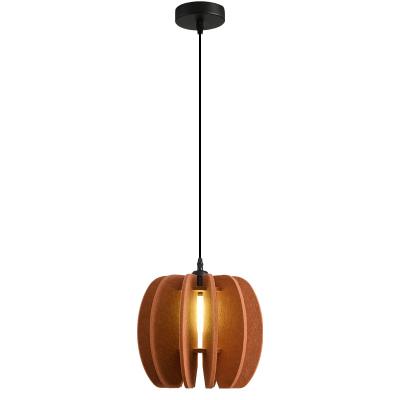 China 3D Polyester Fiber Acoustic Pumpkin Lampshade PET Fiber Lampshade for Modern Soundproofing Interior Decoration for sale