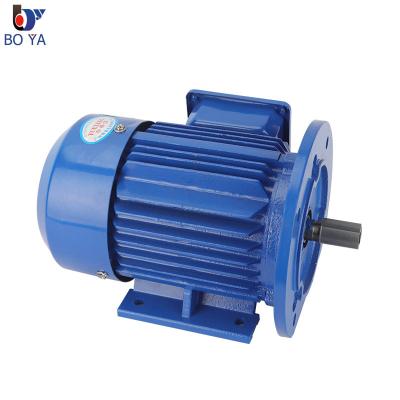 China Totally Enclosed Iron Shell 380V 50HZ 0.55KW Rated Speed 1400 RPM Three Phase Asynchronous AC Motor for sale