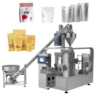 Chine Automatic Stand Up Pouch Ground Cocoa Matcha Milk Tea Coffee Powder Packing Machine à vendre