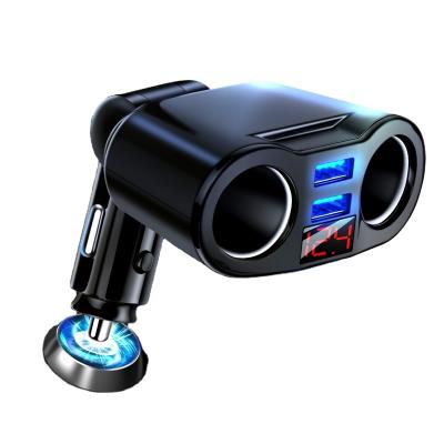 China New Arrival LED Dual Ports Car Charger 5V 3.1A Mobile Phone High Speed Charging Adapter for sale