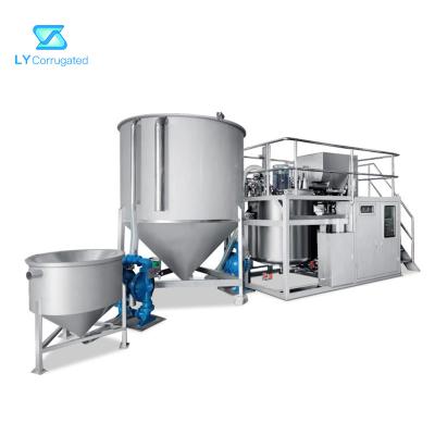 Cina Macchina del cartone ondulato 22KW, macchina di fabbricazione adesiva del singolo barilotto SUS304 in vendita