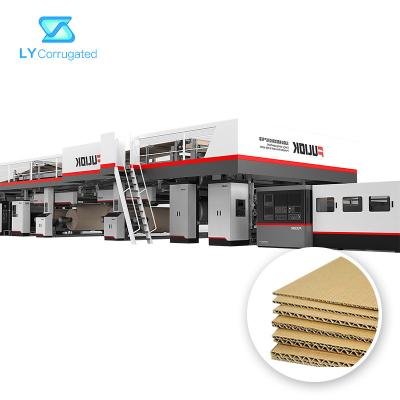 Cina Linea di produzione ad alta velocità del cartone ondulato di 2/3/5/7/9 di piega in vendita